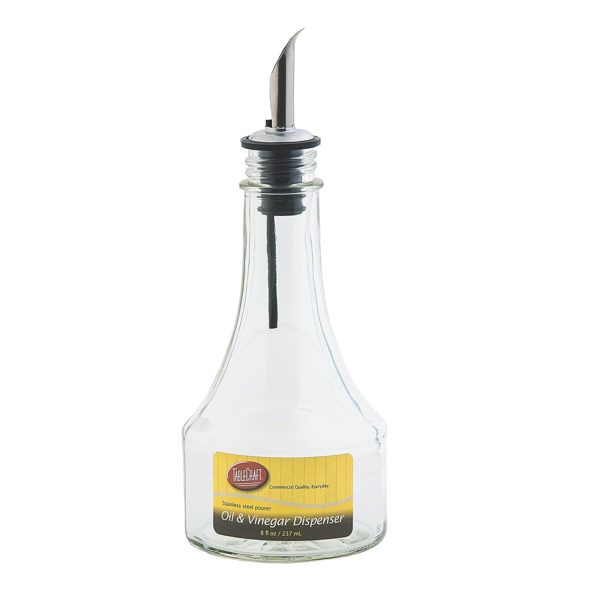 Tablecraft Bottle, 8 Ounces, Clear