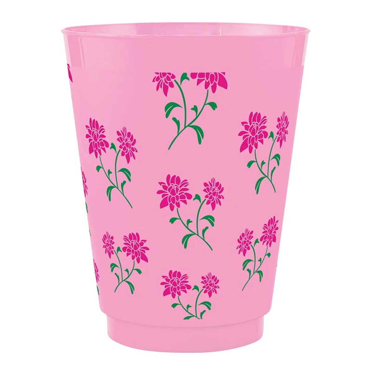Slant Collections Drinking Cup, 16 Ounces, Mahjong Floral