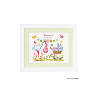 Vervaco Art Craft Kit, 28x23cm or 11.2x9.2in, White