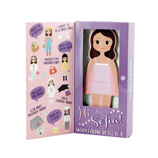 Floss & Rock Magnetic Dress Up Character - Sofia