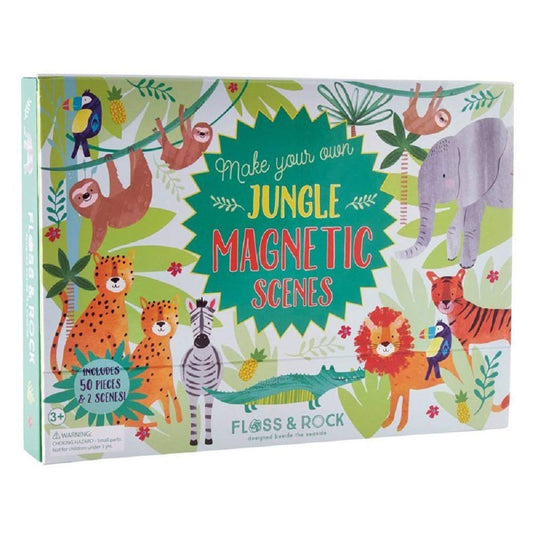 Floss & Rock Magnetic Scenes Playset - Jungle
