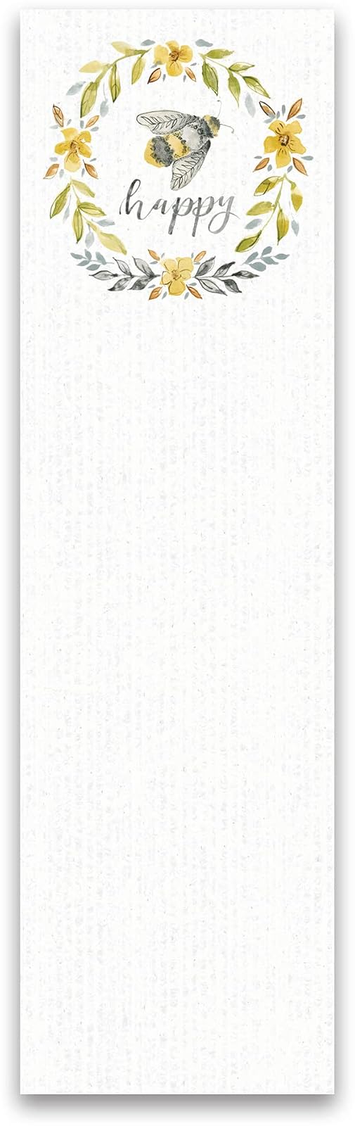 Primitives by Kathy Happy Bee Themed Decorative Magnetic Paper List Notepad