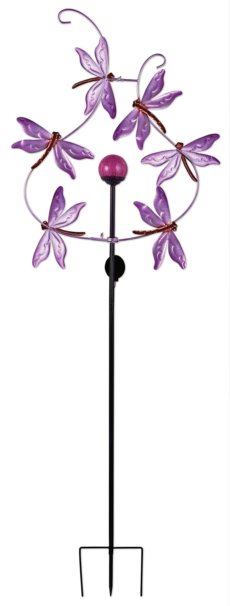 Sunset Vista 93534 Dragonfly Solar Spinner, 81 inches