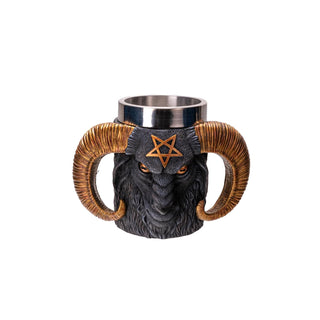 Pacific Giftware Drinking Cup, 11 Ounces, Black/Brown