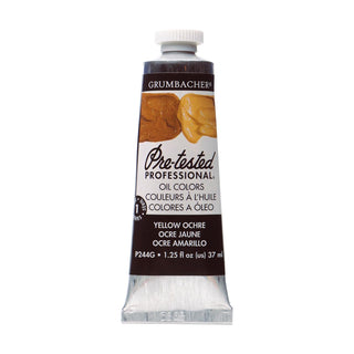 Grumbacher Paint, 1.25 Fl Oz (Pack of 1), Yellow Ochre