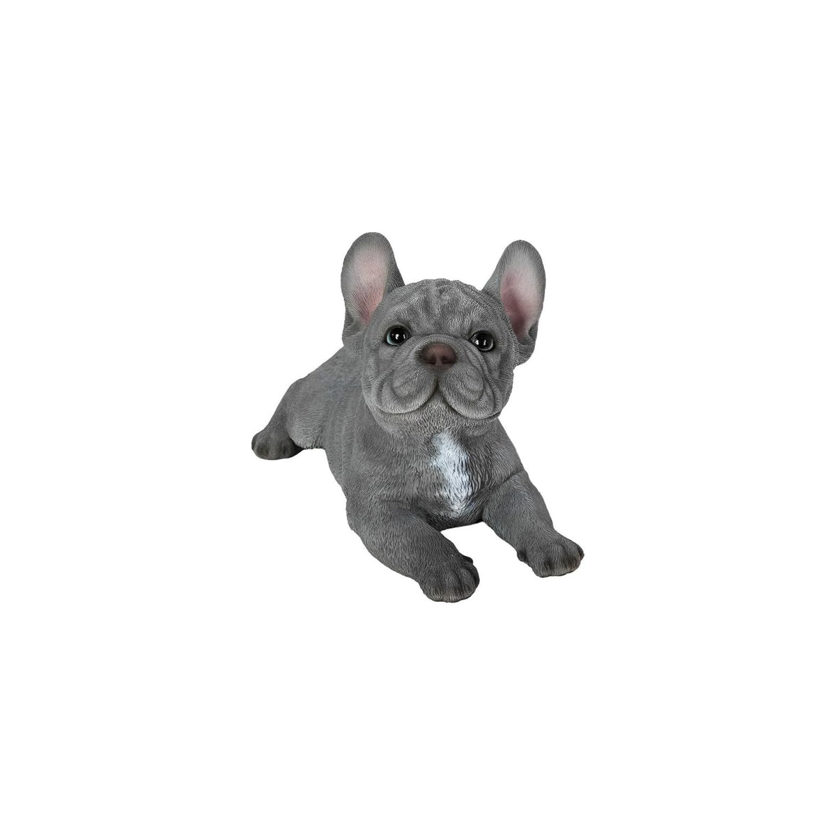 HI-LINE Figurine, 8.27 x 5.04 x 5.12 inches, Grey Blue