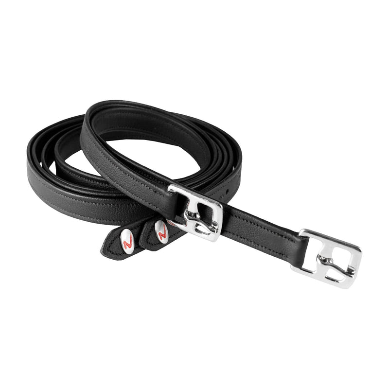 HORZE Elite Stirrup Leathers - Black - 58