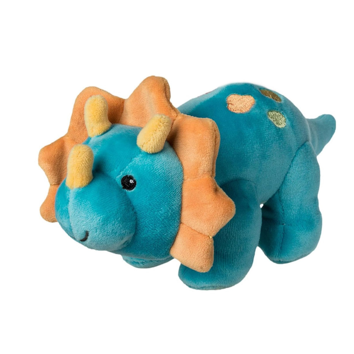 Mary Meyer Toy Figure, 7-Inches, Scales Blue Triceratops Dinosaur