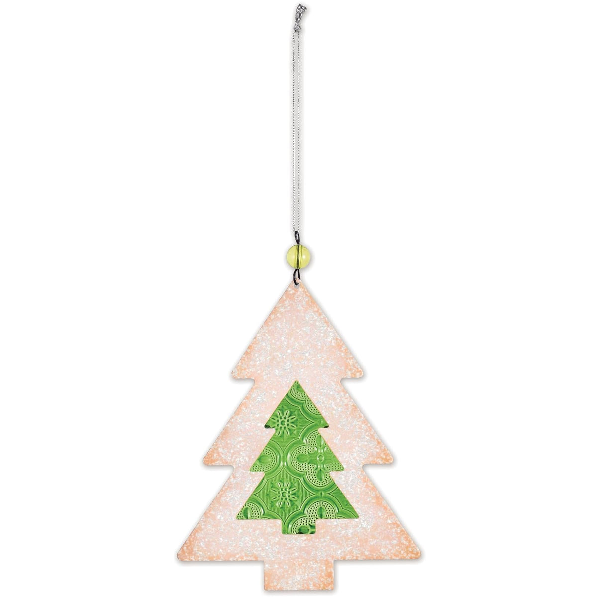 Sunset Vista Designs Hanging Ornament, 10.5 Inch, Green/White