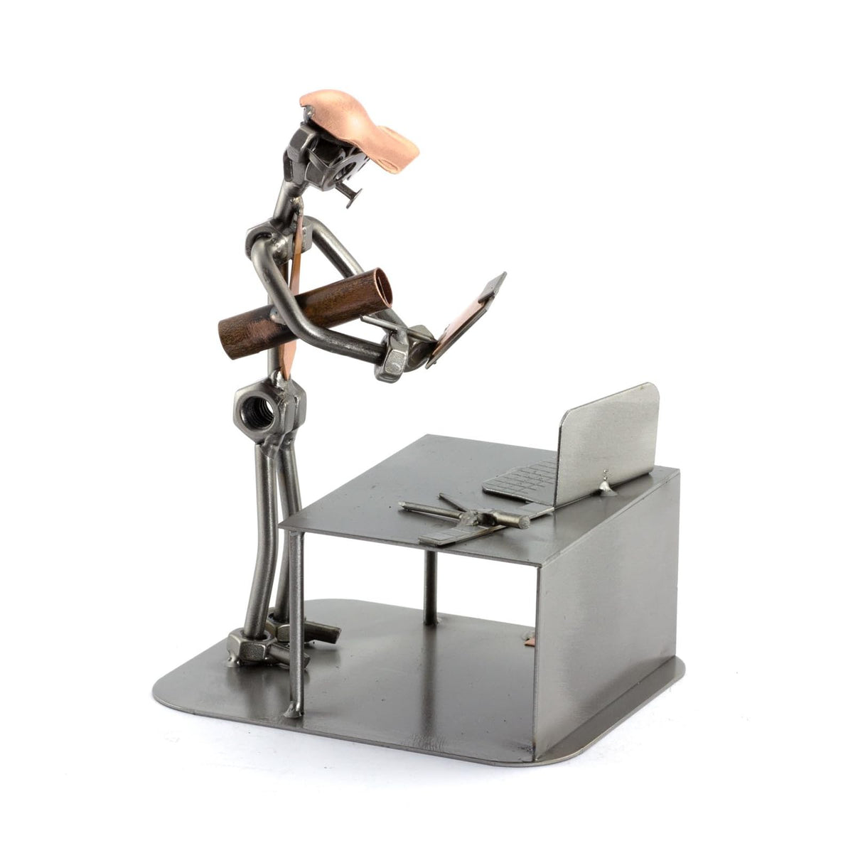 Steelman24 Figurine, 6,69 x 4,13 x 4,13, Metal