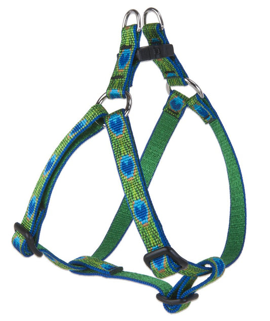 Lupine Pet Originals 1/2" Tail Feathers 12-18" Step In Harness for Small Dogs