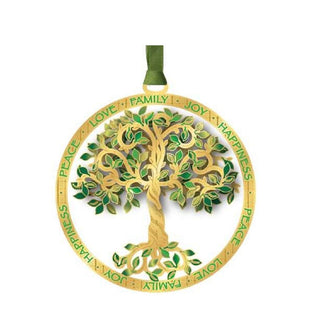 Beacon Design 62718 Peace Love Family Joy Happiness Tree of Life Hanging Ornament