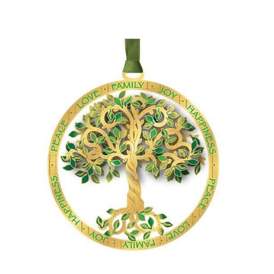 Beacon Design 62718 Peace Love Family Joy Happiness Tree of Life Hanging Ornament