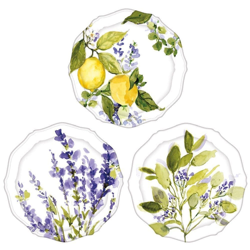 Lang Companies, Lemon Grove Appetizer Plate Set of 3