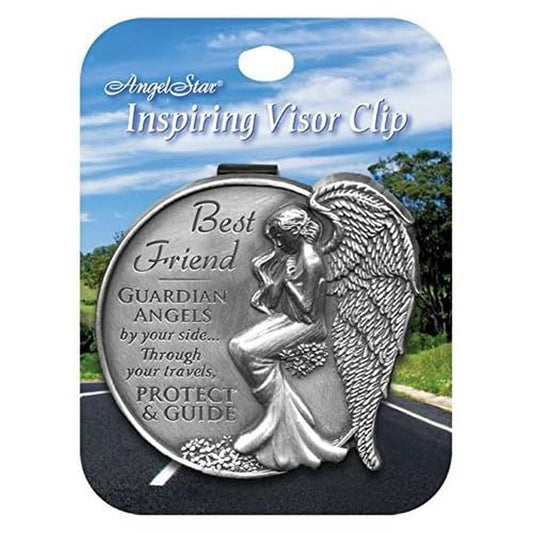 Quanta AngelStar 15691 Best Friend Guardian Angel Visor Clip Accent, 2-1/2-Inch