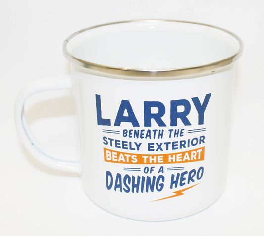 Top Guy Mugs Larry Coffee Mugs, Large, Multicolor