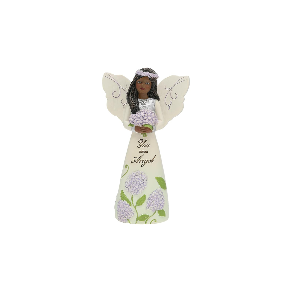 Pavilion Gift Company Figurine, 5", Beige, Brown, Black, Silver, Purple, Green