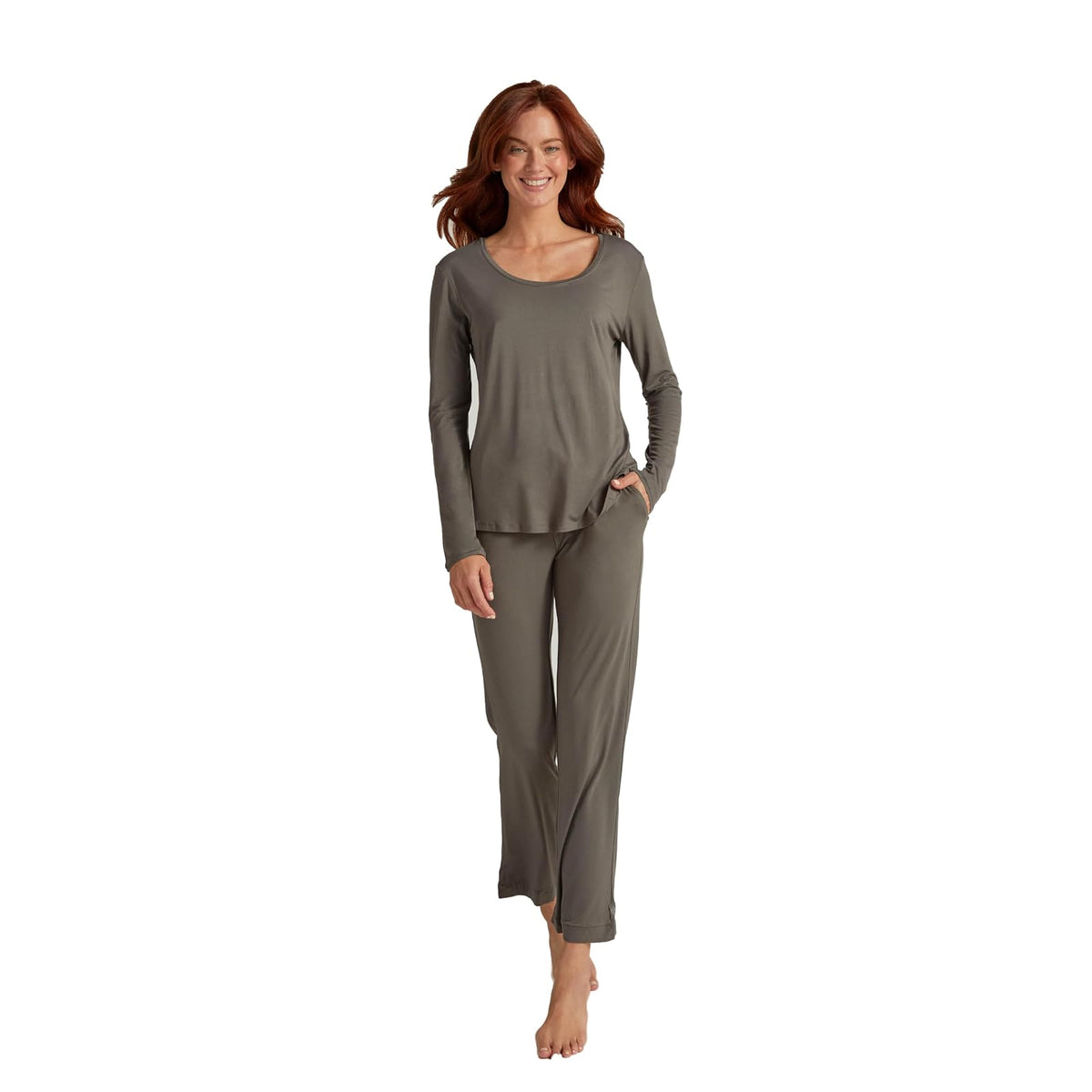 Faceplant Dreams Pants, Large, Earl Grey