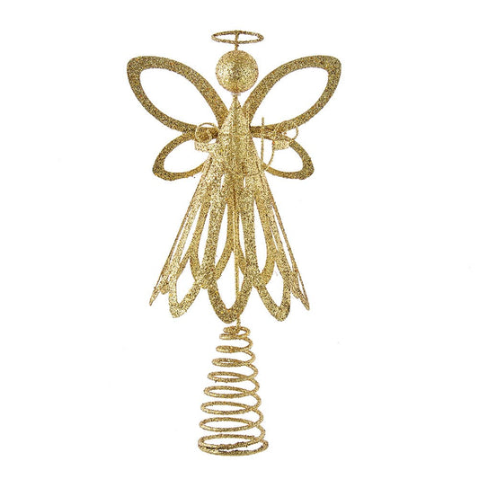Kurt S. Adler Tree Topper, 12-Inch, Gold