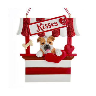 Kurt S. Adler Hanging Ornament, 4 Inch, Red