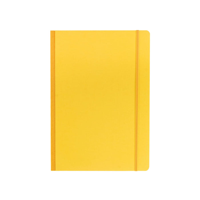 Fabriano Blank Book, Lined, Yellow