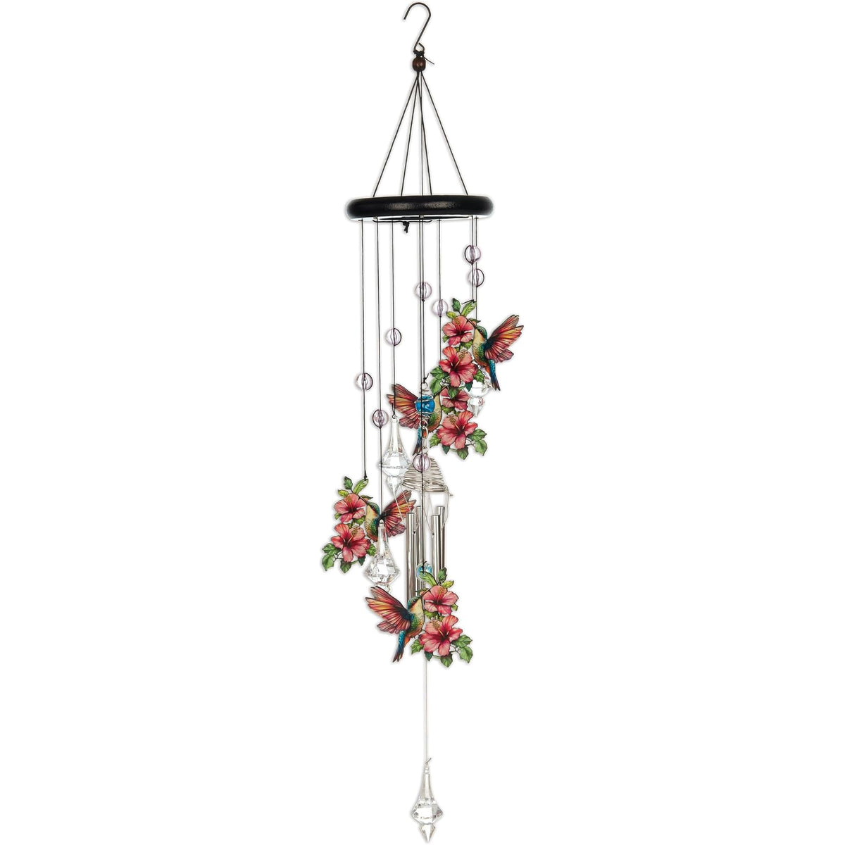 Sunset Vista Designs Wind Chime, 27" Long, Hummingbird