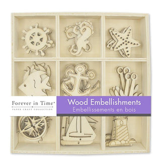 Forever in Time Craft Wood, Miniature, Brown