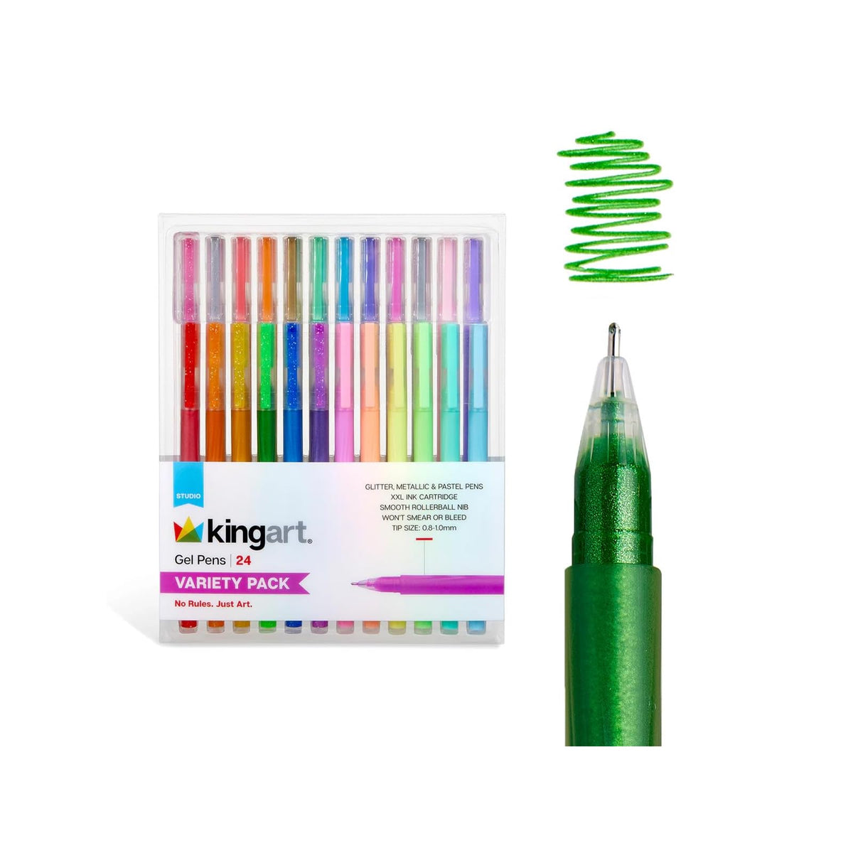 KINGART Writing Instrument, 24, Variety Pack