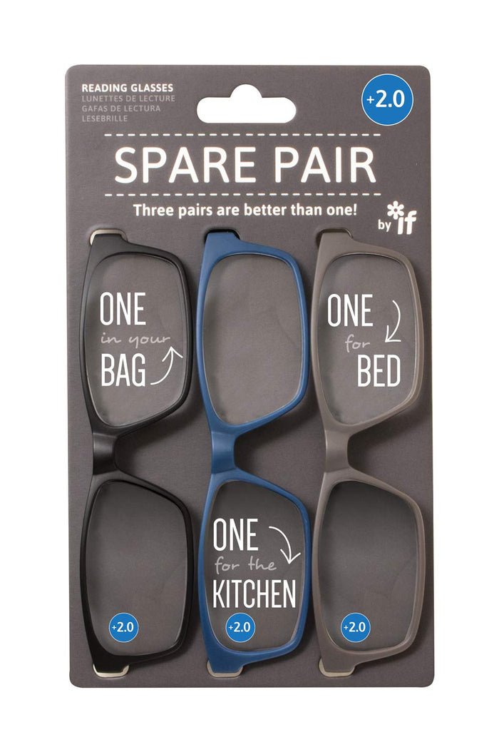 IF Spare Pair - Reading Glasses +2.0