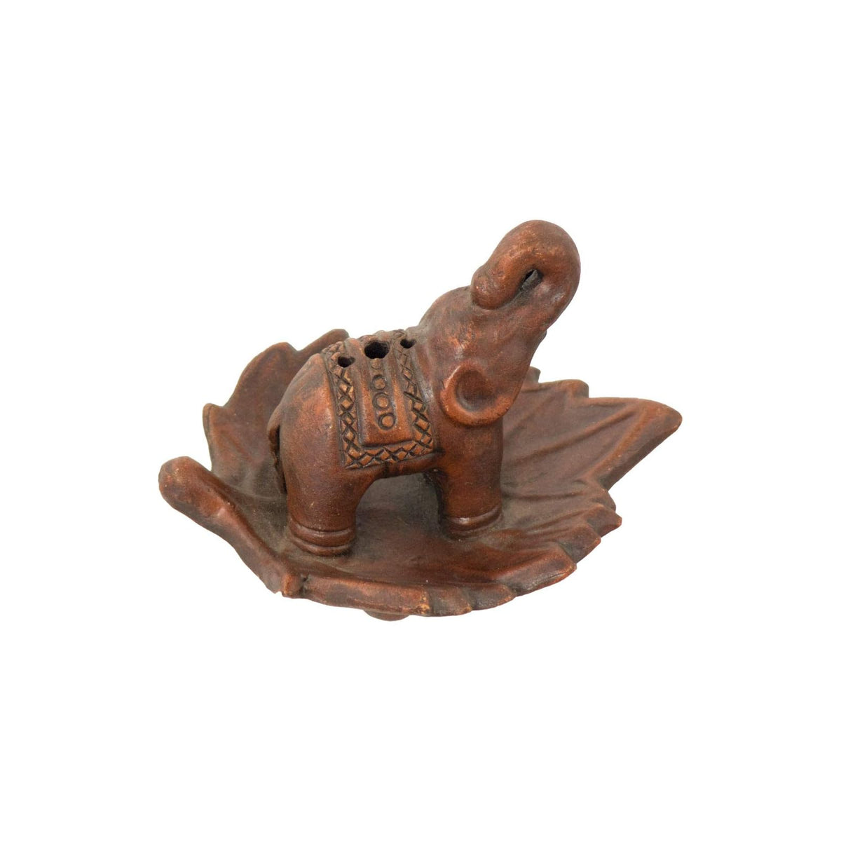 Kheops International Incense Holder, 4.5 Inches, Terra Cotta
