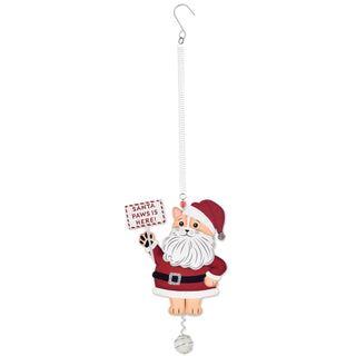 Sunset Vista Designs Hanging Ornament, 9.5 Inch, Red/White