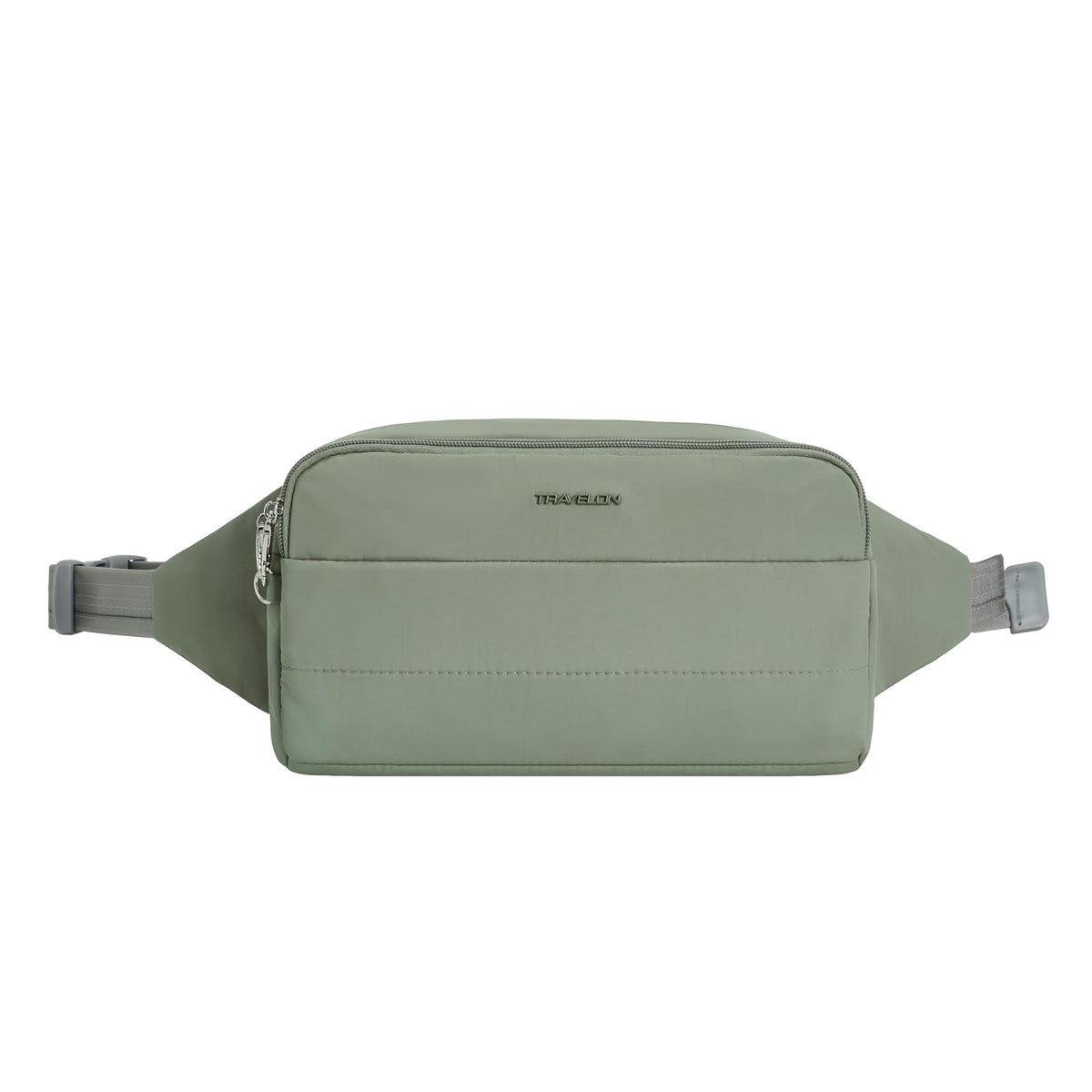 Travelon Waist Pack, 11"W x 6.5"H x 3"D, Moss