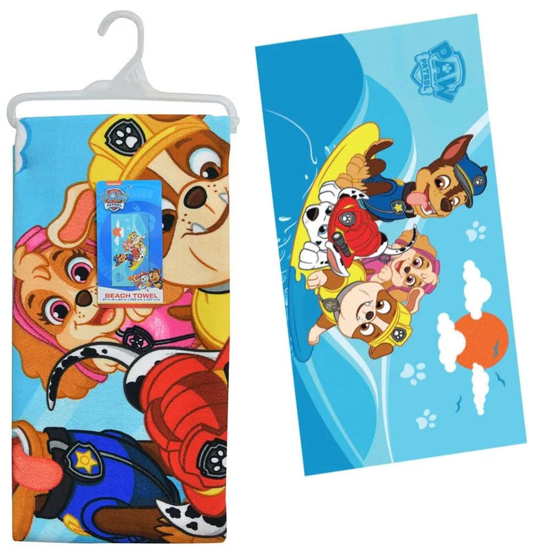 Spin Master Paw Patrol Beach Towel Super Soft and Absorbent 54"x27" Oeko Tex