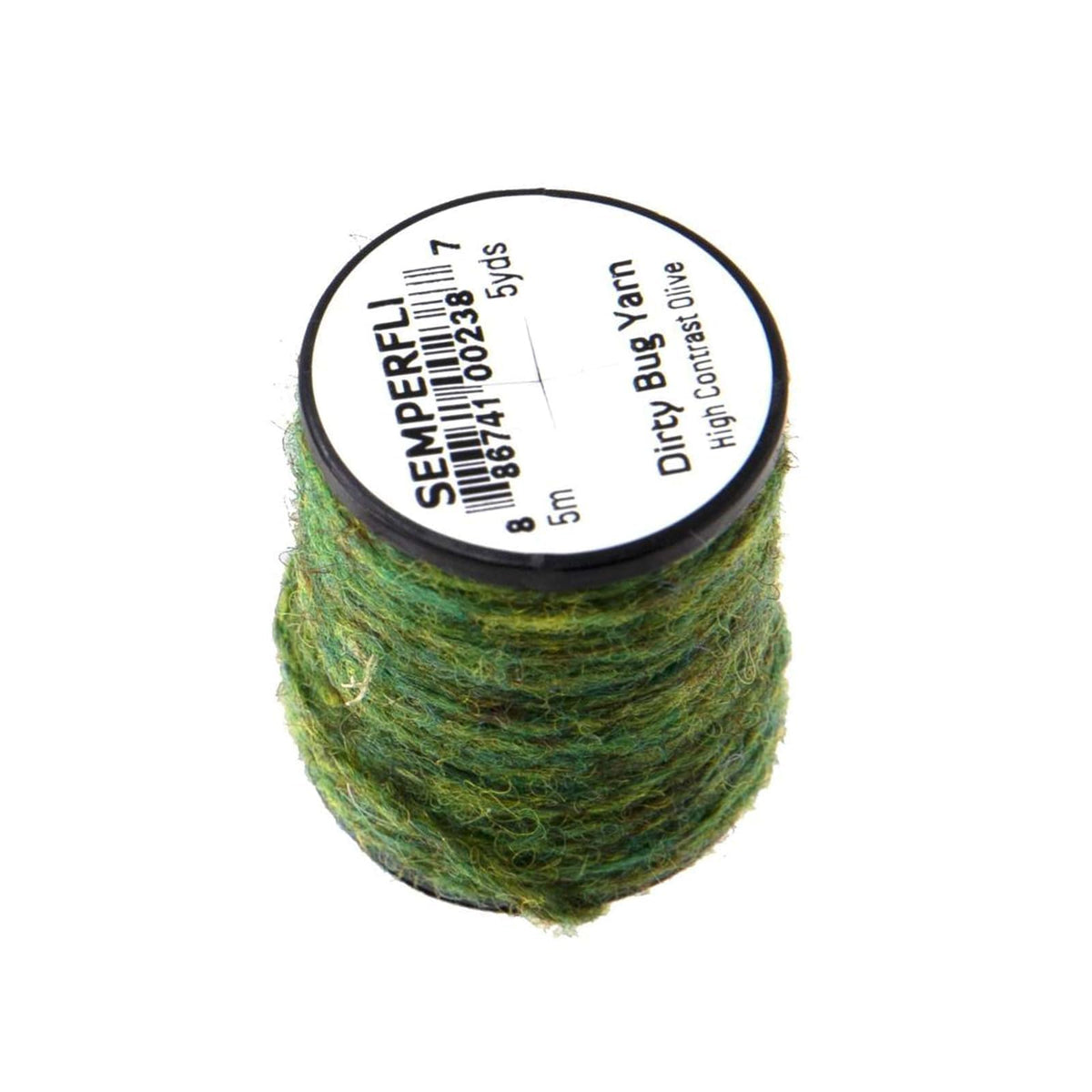 Semperfli Yarn, 16.4 feet, High Contrast Olive