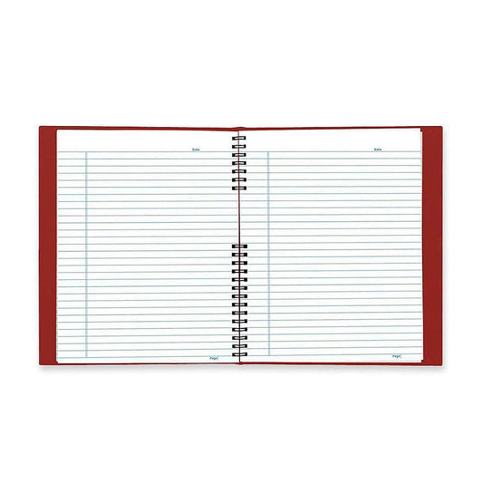 Rediform Blueline NotePro Notebook, Red, 11 x 8.5 inches, 200 Pages (A10200.RED)