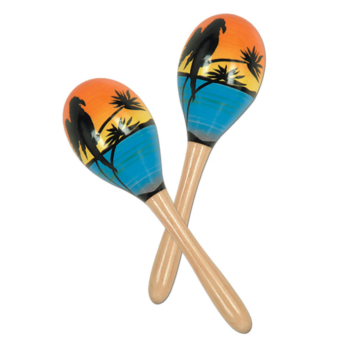 Beistle Tropical Fun Party Maracas (2/Pkg)