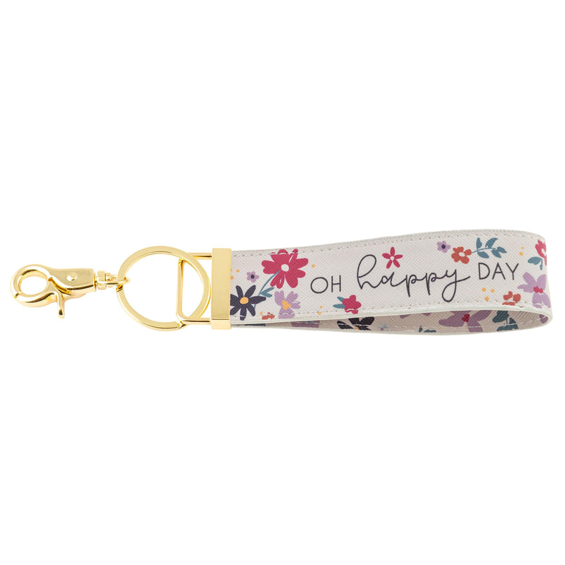 Karma Loop Keychain Happy Day