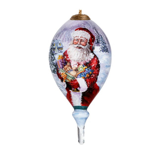 Inner Beauty Hanging Ornament, 6-inches, Clear
