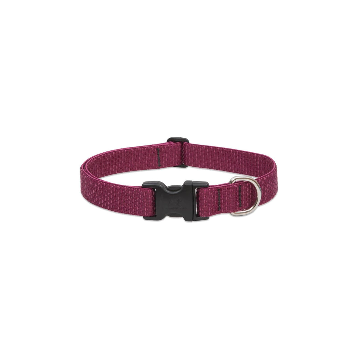 LupinePet Animal Collar, Collar - 1"W; 16-28" Neck, Black
