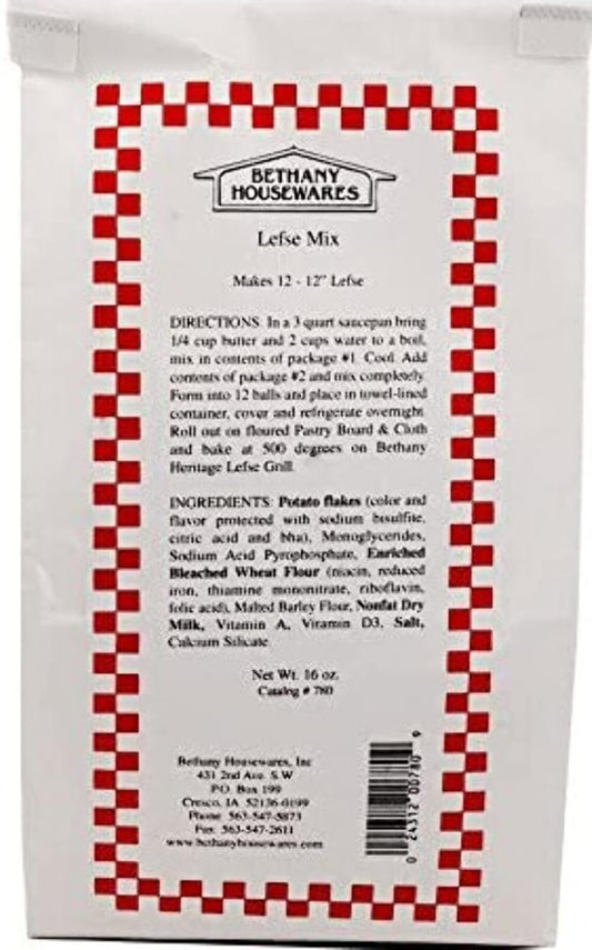 Bethany Housewares 780 Lefse Mix, 16 oz