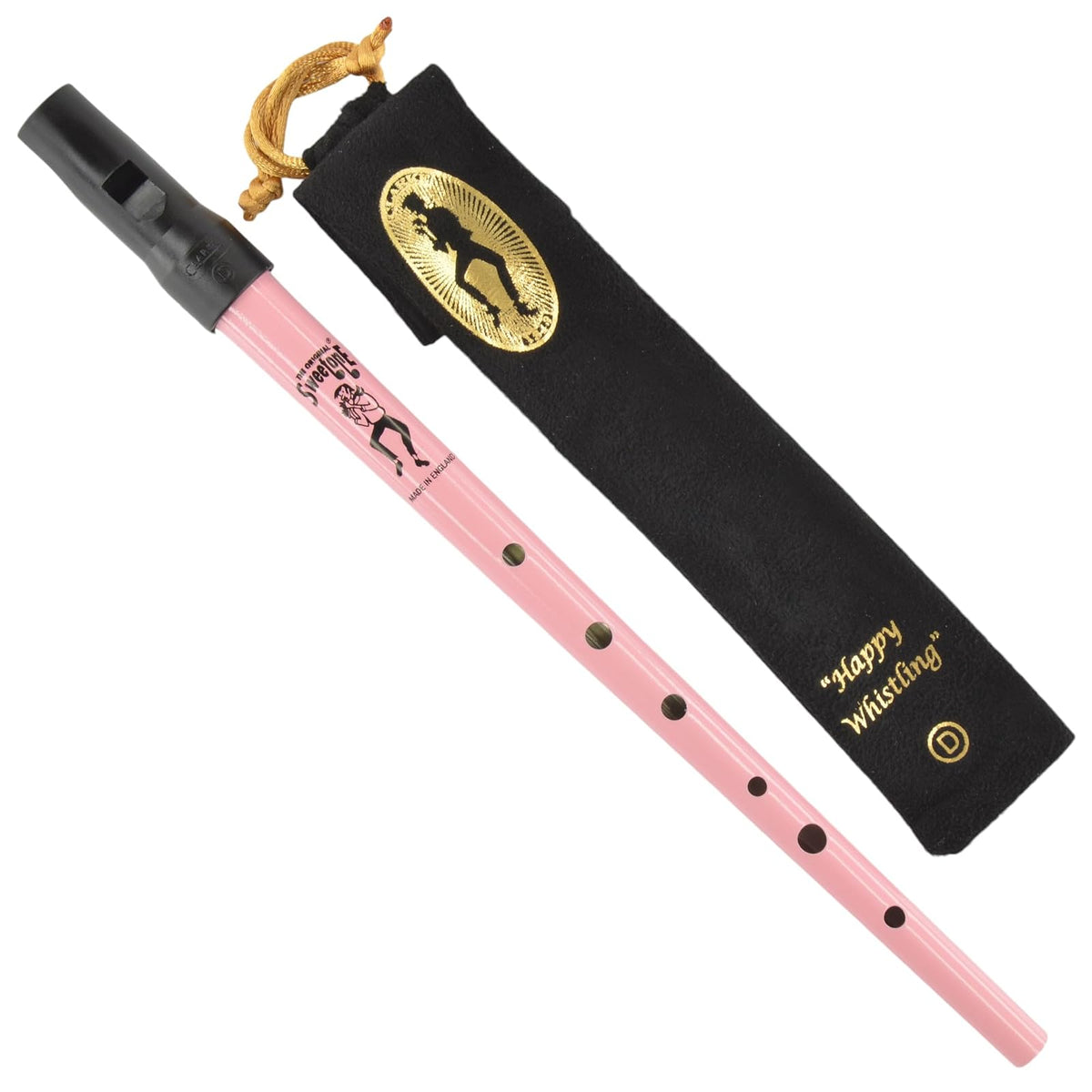 Clarke Tinwhistle Brass And Woodwind Instruments, Key of D, D-Pink
