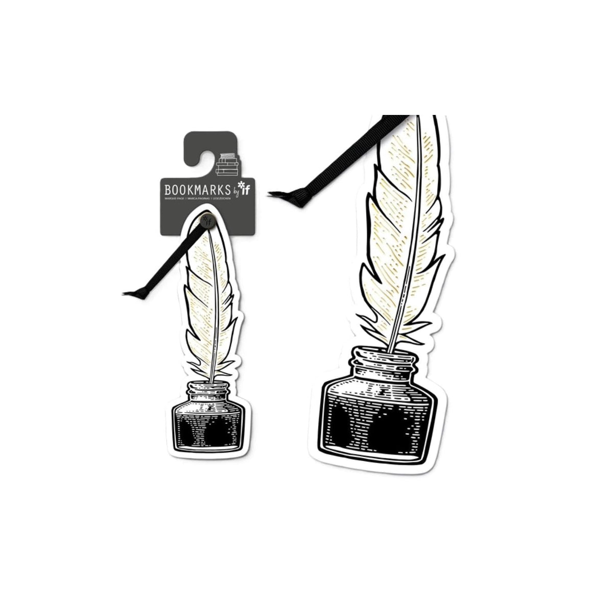 IF Bookmark, Quill & Ink