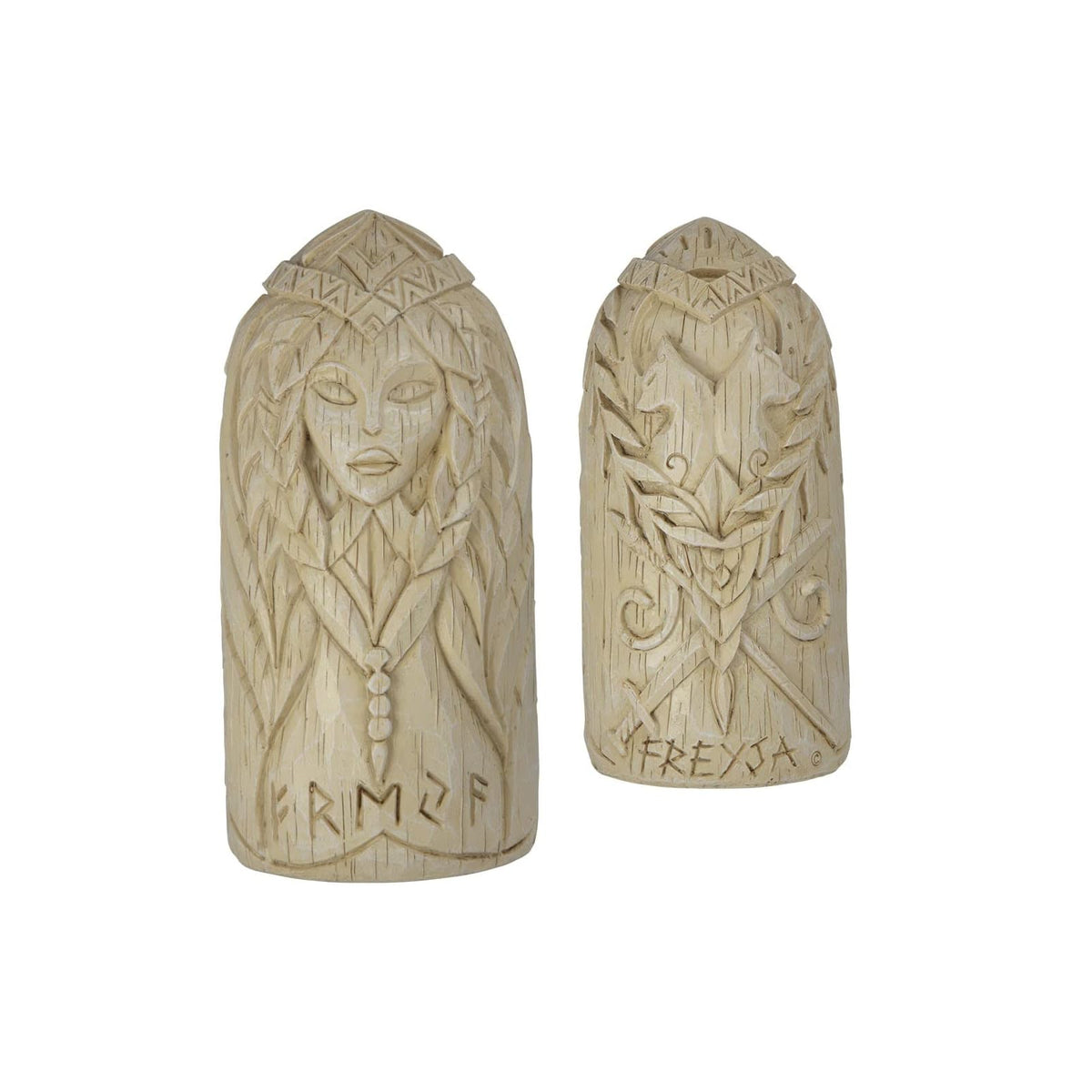 Kheops International Figurine, Natural Wood Look, Traditional or Mediterranean o