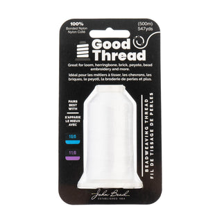 John Bead Yarn, 500m, White