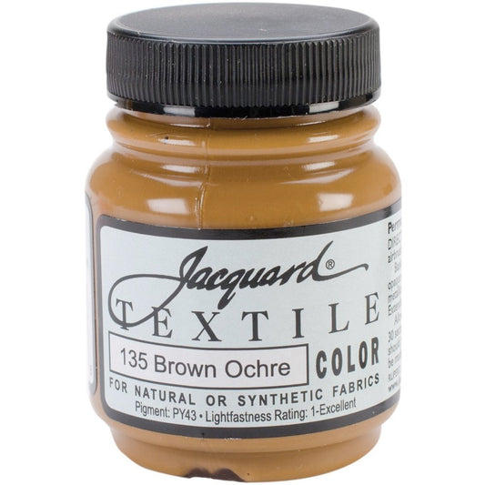 Jacquard Textile Paint 2.25 Oz Brown Ochre