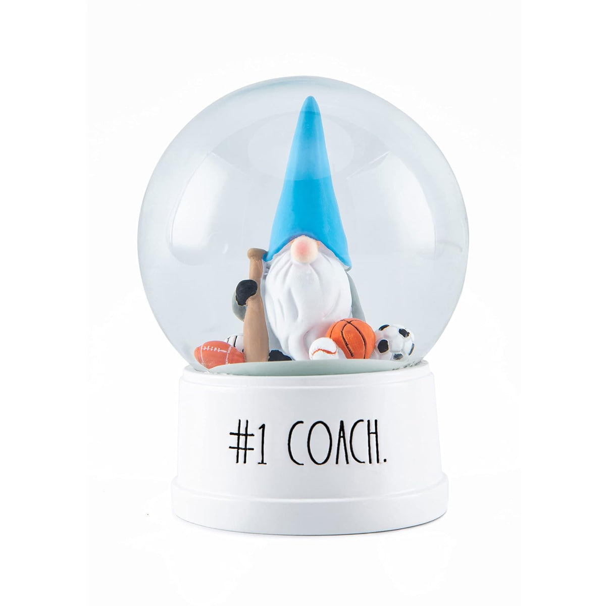 Rae Dunn Snow Globe, Clear