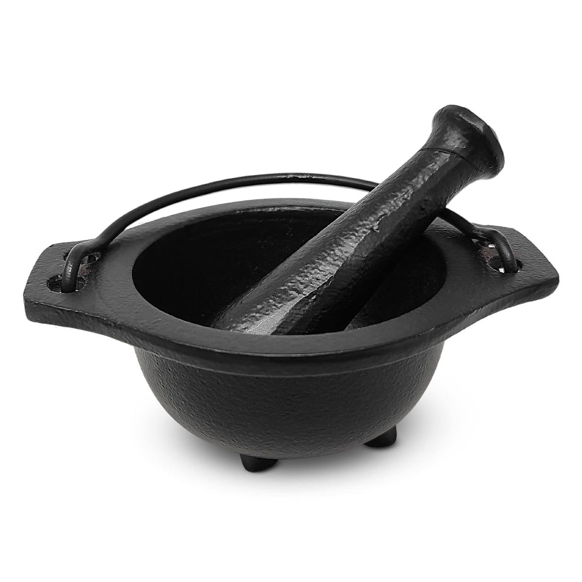 New Age Imports, Inc. Mortar And Pestle Set, black