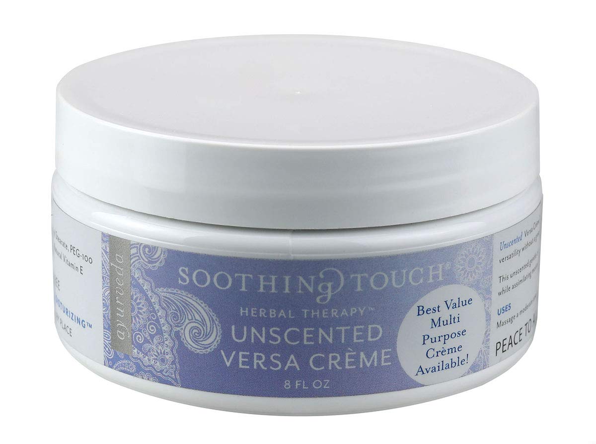 Soothing Touch Versa CrœÜme, Unscented, 8 Ounce . Jar, 8 Fl Ounce