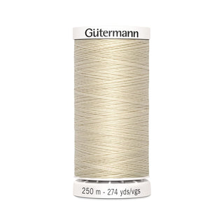 Gütermann Yarn, 273 yards, Bone