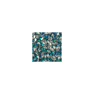 John Bead Craft Bead, Medium to Large, Aquamarine Backlit Sfinx